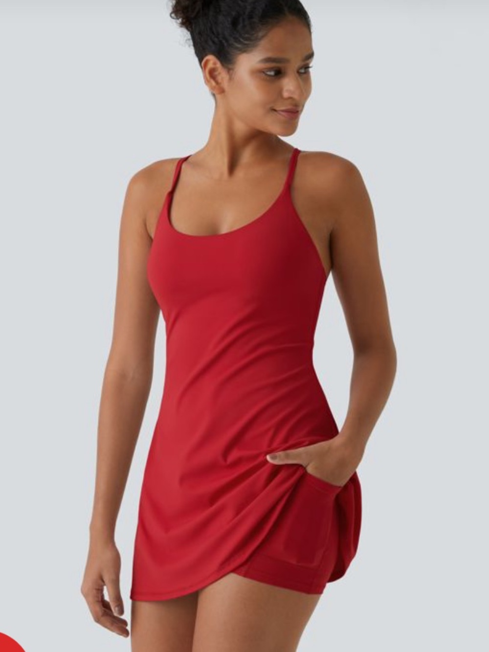 NWOT HALARA SoftlyZero™ Plush Backless Active Dress-Easy
Peezy Edition